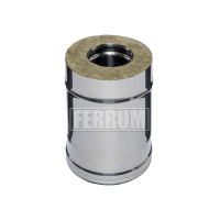Сэндвич 0,25м (430/0,5мм + нерж.) D250х350 Ferrum